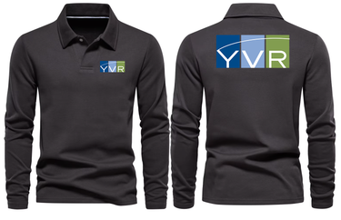 YVR AIRPORT LONG SLEEVE POLO